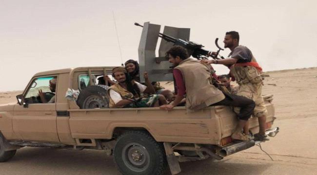 الوية العمالقة تفشل هجوم حوثي على مواقع المقاومة بالتحتيا