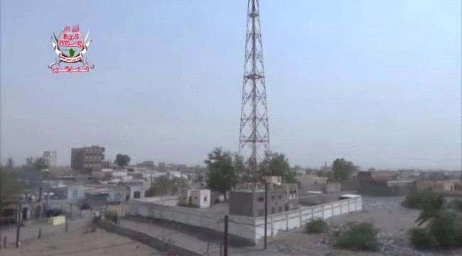 مليشيا الحـوثي تقصف مواقع العمالقة في التحيتا ومنطقة الفازة بمحافظة الحـديدة