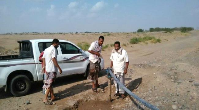 تنفيذ حملة قطع خطوط المياه العشوائية في منطقة مغرس ناجي بمديرية تبن