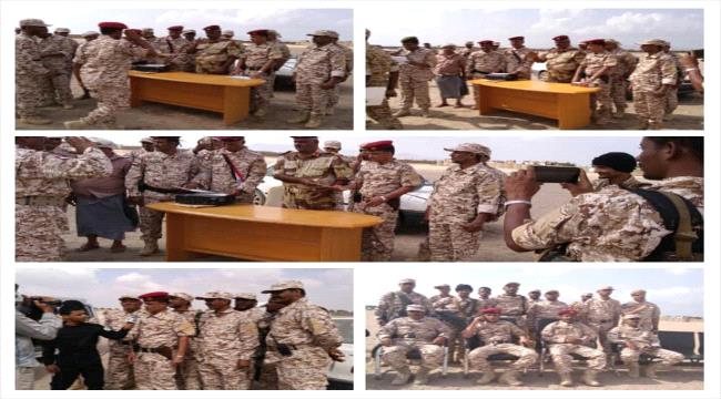 حزم عدن1 تقيم عرض عسكري بمناسبه تخرج دفعه جديده من فصيله الهاون