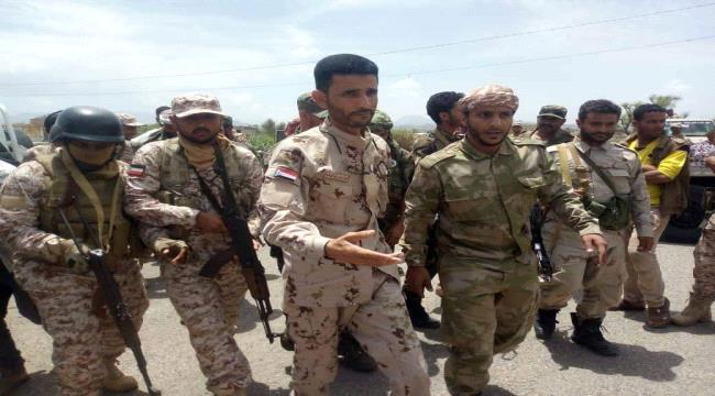 القائد ابو اليمامة يزور الخطوط الامامية لجبهات القتال شمال #الضـالع