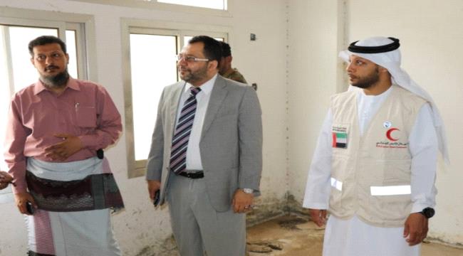الكاف وشيخ يطّلعان على سير العمل بديوان #العاصمة_عـدن وبعض المرافق العامة بالعاصمة