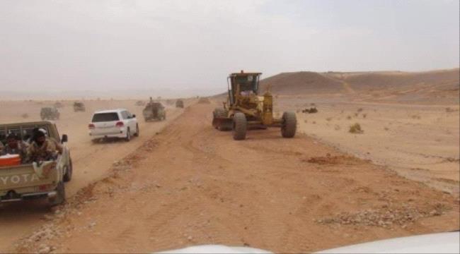 استئناف العمل في مشروع طريق عرماء ب#شبـوة