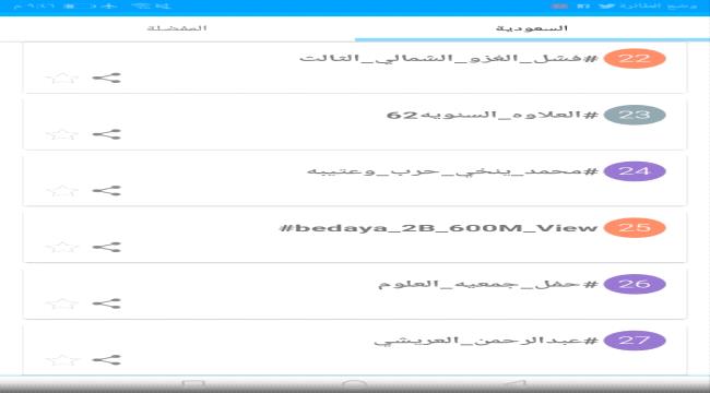 هشتاج (#فشل_الغزو_الشمالي_الثالث) يجتاح منصة التويتر  ويصل قائمة الترند