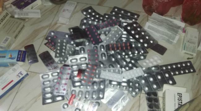 قوات التدخل السريع بلحج تضبط عصابه تقوم بترويج المخدرات