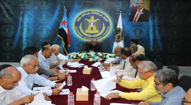 امانة الانتقالي تناقش الاعتداءات الارهابية بالضالع وتؤكد تضامنها مع المنظمات المستهدفة