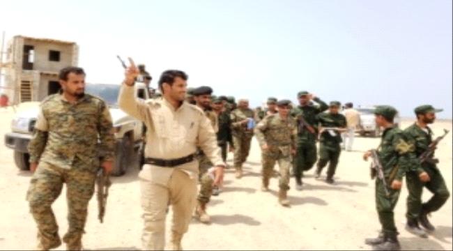 قائد قوات الحزام الأمني بلحج يعقد اجتماع امني موسع