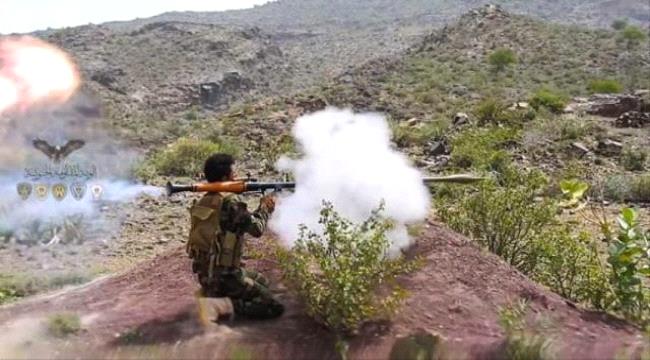 القوات الجنوبية تسقط طائرة حوثية مسيرة غرب الضالع
