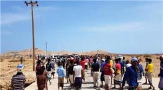 أبناء سقطرى يرفضون مشاريع اللجان العسكرية القدمة من مأرب