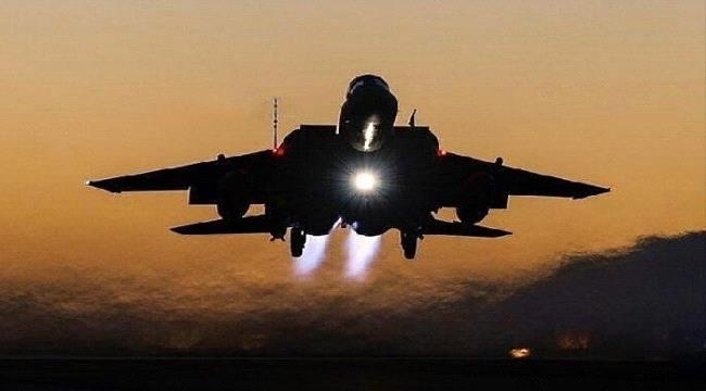 طيران التحالف يقصف مواقع حوثية بقعطبة