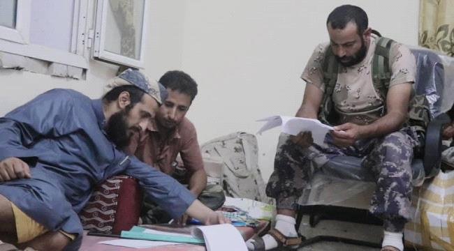 مديرعلاقات الدعم والاسناد يزور جبهات #الضـالع ويبحث تأسيس مكتب للجرحى