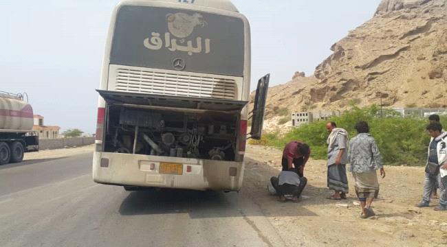 نجاة  52 مسافراً من الموت بنقيل بروم في المكلا «تفاصيل»