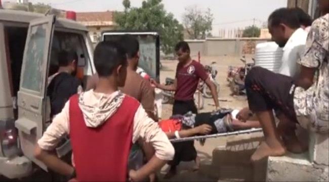 مليشيا #الحـوثي تقصف بالمدفعية مدينة حيس