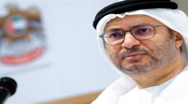 قرقاش: لجوء قطر للإرهاب ضد الإمارات تصعيد مؤسف