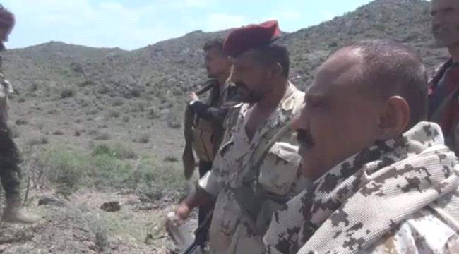 قائد المنطقة العسكرية الرابعة اللواء فضل حسن يزور منطقة القفلة بقعطبة