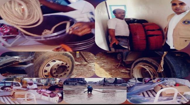 #المجلس_الانتـقالي يتكفل بصيانة وإصلاح سيارات مؤسسة الصرف الصحي ب#العاصمة_عـدن