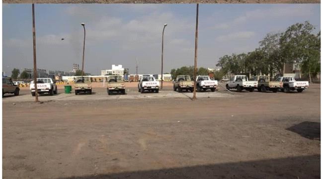 التحالف يقدم دعما جديدا لقوات #الحـزام_الامني ب#أبيـن