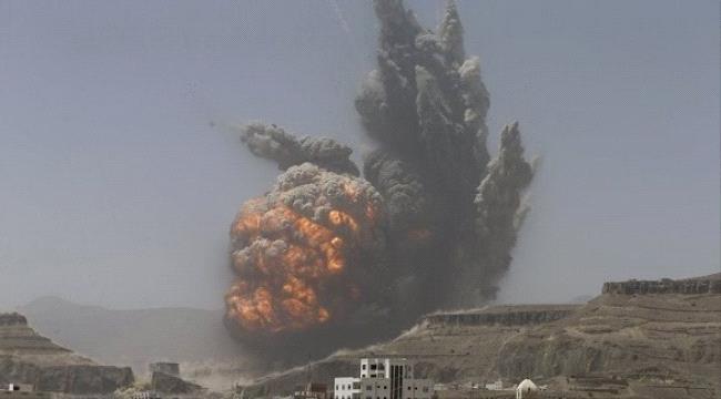  طيران التحالف يدك #تعـزيزات حوثية ومقتل 15 بعملية نوعية للمقاومة الجنوبية شمال #الضـالع 