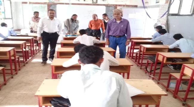تدشين امتحانات الثانوية العامة بسرار يافع لعام 2019م
