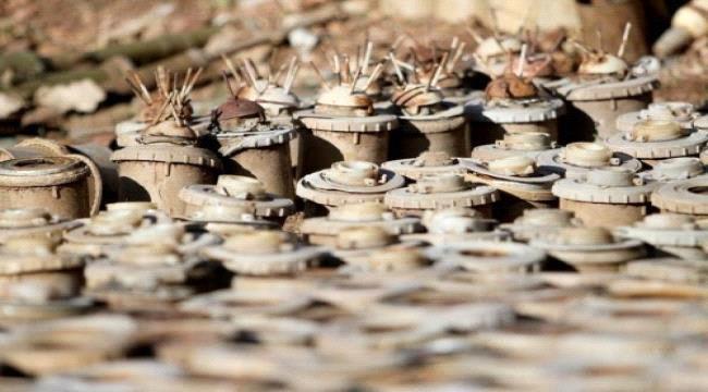 انتزاع 20 لغمًا حوثياً في باقم بصعـدة