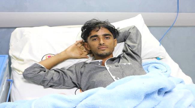 استخراج سهم ناري من جسد جريح جنوبي يخضع للعلاج في #مصـر على نفقة الإمارات