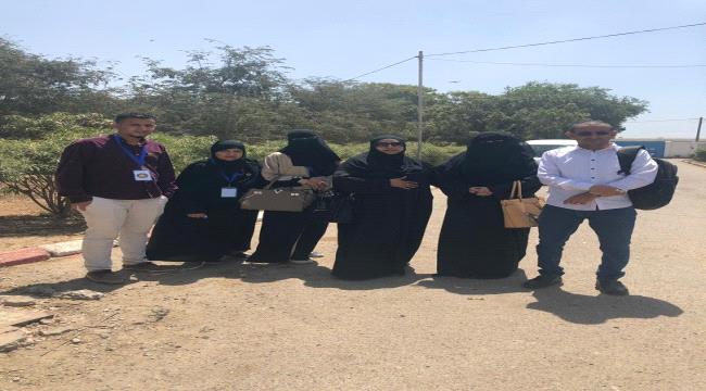 رئيسة وأعضاء دائرة حقوق الإنسان يتفقدون أحوال دار المسنين ب#العاصمة_عـدن 