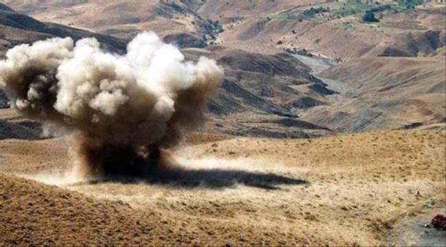 لغم حوثي يؤدي بعدد من المليشيات في "دمت" ب#الضـالع