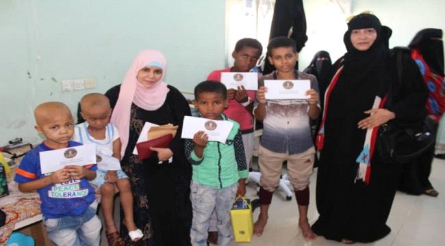دائرة المرأة والطفل بالإنتقالي تزور قسم سرطان الأطفال في مستشفى الصداقة ب#العاصمة_عـدن