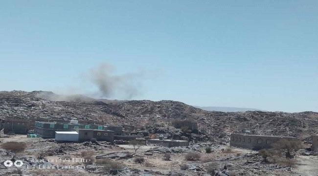  بعد انكسارها .. مليشيا حوثي تقصف المناطق الآهلة في الزاهر