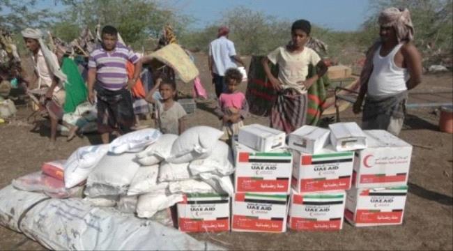 لإمارات تقدم مساعدات إغاثية عاجلة لأهالي "الهليبي" بالساحل الغربي #اليـمني
