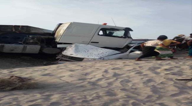 وفاة اربعة اشخاص في حادث مروري مروع بمحافظة #شبـوة