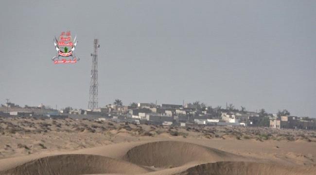مليشيا #الحـوثي تستهدف مواقع العمالقة في مديرية الدريهمي