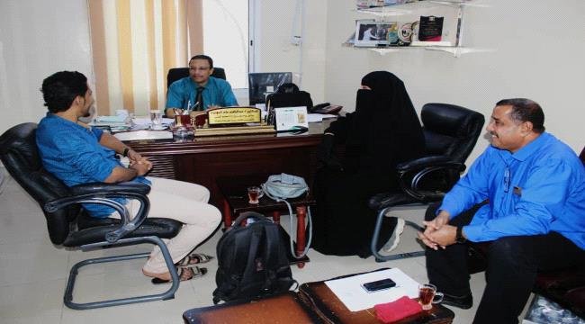 حضرموت.. الحوثري يلتقي بوفد من مؤسسة وطن للتنمية والتدريب لمناقشة التعون المشترك بين المؤسسة والتعليم الفني والمهني 