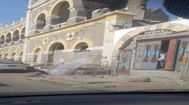 بسط عشوائي يطال المتحف الحربي بعدن 