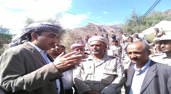 وكيل محافظة أبين يزور مديرية سرار يافع ويطلع على اوضاعها ومعانات أبنائها