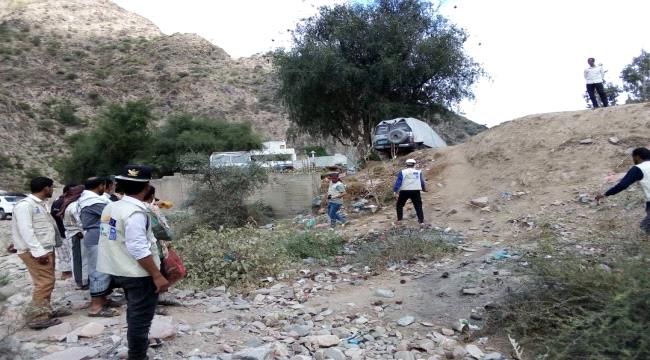  مؤسسة لأجل الجميع للتنمية(FAF) ينفذ نزول ميداني لمعاينة مواقع المشاريع في سرار يافع