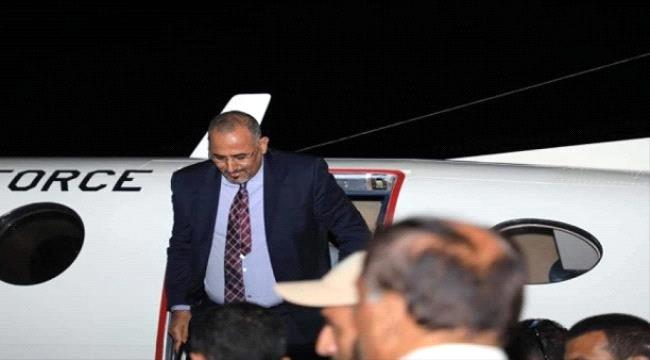 رئيس مركز عدن : لهذا السبب عاد الزبيدي الى عدن