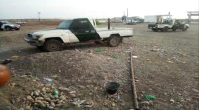 عناصر إرهابية مسلحة تستهدف نقطة الحزام الأمني بأبين