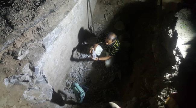 اكتشاف ملجآ من آثار الحرب العالمية الثانية في عدن
