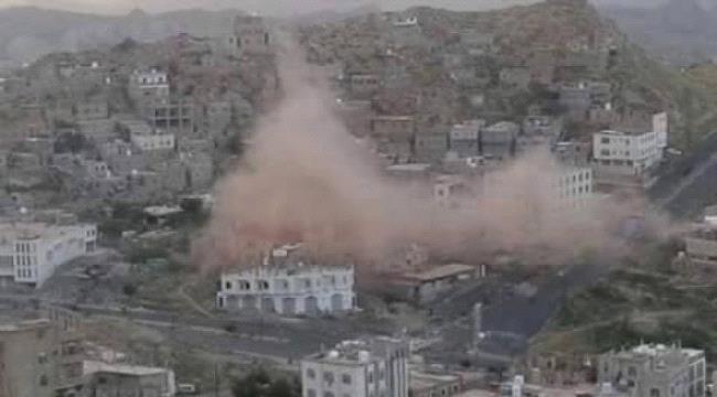 مليشيات الإخوان تواصل قصف منازل المواطنين في #تعـز