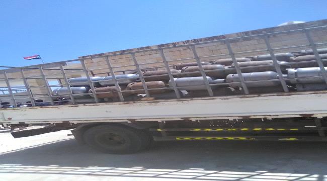 الحزام الأمني بمودية يضبط دينا حاولت تهريب اسطوانات الغاز إلى خارج المديرية