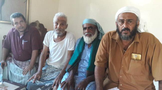 قيادات انتقالي لودر يزورون المناضل سيف سالم في مدينة الحصن ب#أبيـن