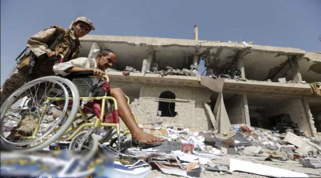 استغلال حوثي للمعاقين للمشاركة في فعالياتهم