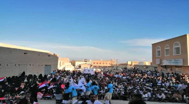 جماهير المهرة تعلن موقفها من ما يسمى "مجلس الأنفاذ الوطني"