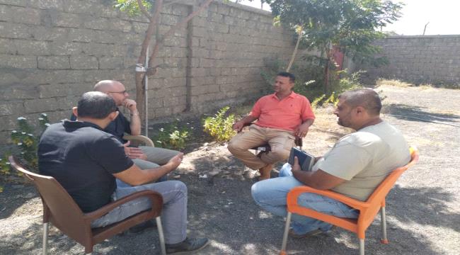 مدير أمن محافظة #الضـالع يستقبل ممثلين عن "الصليب الأحمر الدولي" 