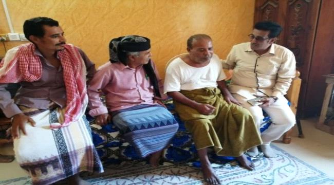 رئيس انتقالي #أبيـن يزور مدير عام إذاعة #أبيـن سابقا