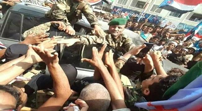 مدير #أمن_عـدن يطلع على مستوى تأمين مليونية "الوفاء للإمارات" في المعلا