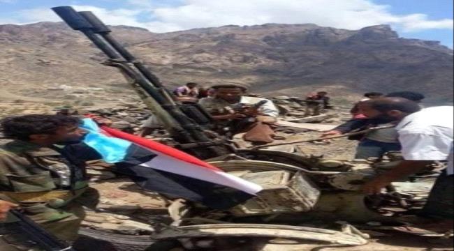 معارك عنيفة في جبهات حجر #الضـالع والقوات الجنوبية تفشل مخططات الغزاة 