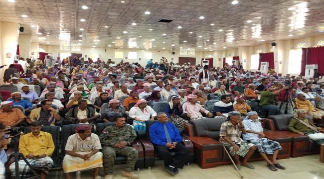 مشائخ ابين يعلنون النفير العام ضد مليشيات #الحـوثي والغزاة القادمين من #مـأرب