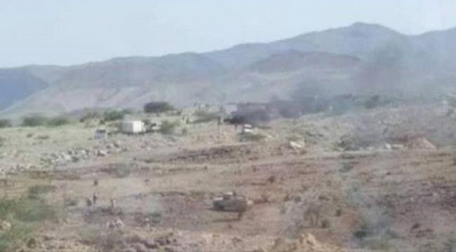 كمينان للقوات الجنوبية يستهدفان (7) اطقم لميليشيا الاخوان غربي المحفد
